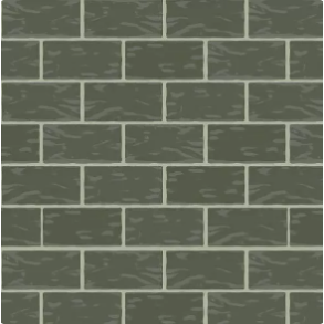 Moss Green Wall - ceramic tile